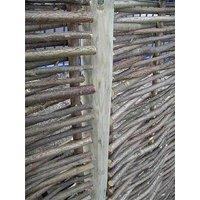 Primrose Wooden Round Fence Post 2.43m 8ft for Fencing, Screening & Hurdles Pack of 5 in None