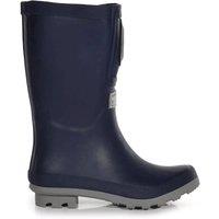 Regatta Fairweather Shine Brite Light Wellington Boots in Mid Navy | Size: 1