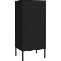 Berkfield Home Storage Cabinet Black 42.5x35x101.5 cm Steel
