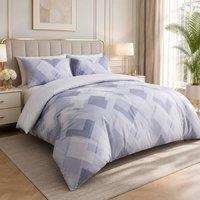 Grace Oeko Tex Certified Ultrasoft Superking Duvet Covers Machine Washable in Grey | Size: King