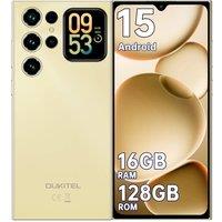OUKITEL C62 Mobile Phones 2025 - Android 15, 6.88 Smart phone, 16GB+128GB/1TB in Gold