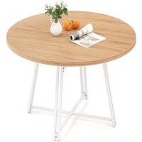VOGREX Natural 47 Round Dining Table, Seats 4-6