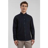 Steel & Jelly Men's Denim Long Sleeve Shirt in Navy | Size: Small