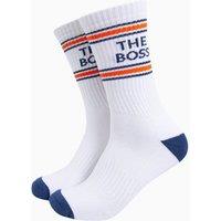 Sock Talk Men's The Boss Novelty Cotton Sports Socks in White | Size: 7-11