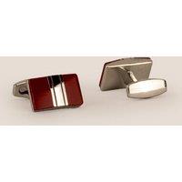 Oswin Hyde Men's Ford Red Cufflinks