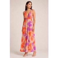 Cutie London Women's Tie-Dye Lace Back Maxi Dress | Size: Medium/Large