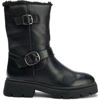SOLE Women's Gru Biker Boots in Black | Size: 4