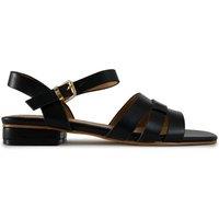 SOLESISTER Women's January Strappy Sandals in Black | Size: 4