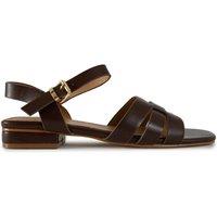 SOLESISTER Women's January Strappy Sandals in Brown | Size: 5