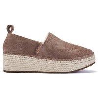 AUSTRALIA LUXE COLLECTIVE Women's Playa Mushroom Pull-On Espadrilles in Light Brown | Size: 4