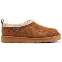 AUSTRALIA LUXE COLLECTIVE Women's Outback Nordske Trim Chestnut Slippers in Camel | Size: 6