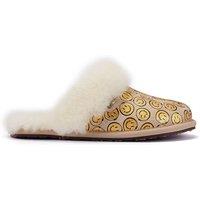 AUSTRALIA LUXE COLLECTIVE Women's Summer Mule Happi Slippers in Camel | Size: Small