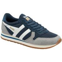 Gola Classics Men's Daytona Chute' Nylon Lace-Up Trainers in Navy | Size: 9