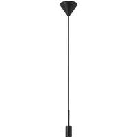 Nordlux Paco Pendant Light Black Metal Dining Room E27 Mains 4cm