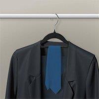 KORVIXA Black 30 Pack Non Slip Flocked Coat Clothes Hangers | Size: 0.6m2