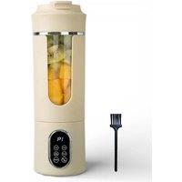 Ventryn Beige USB Rechargeable Mini Juicer, Portable Blender