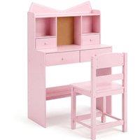VOGREX Kids Desk & Chair Study Set in Pink