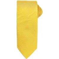 Premier Men's Micro Waffle Formal Work Tie in Yellow