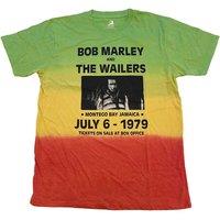 Bob Marley Men's Montego Bay Dip Dye T-Shirt in Bottle Green | Size: Medium