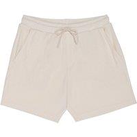 Native Spirit Men's Terry Towel Shorts in Ivory | Size: Small