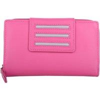 VALITA Women's Multi-Colour RFID Protected Genuine Soft Leather Purse in Fuchsia