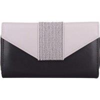 VALITA Women's Soft Leather RFID Protected Multi Colour Money / Credit Card Purse in Black