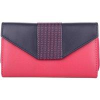 VALITA Women's Soft Leather RFID Protected Multi Colour Money / Credit Card Purse in Pink