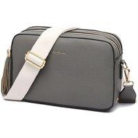 Raffaella Women's Cross Body Camera Bag in Grey