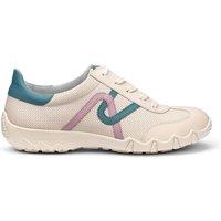 Hotter Women's Extra Wide 'Marianne' Trainers in Light Sand | Size: 8