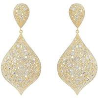 Latelita Women's Arabian Nights Earrings Gold in White