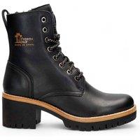 Panama Jack Women's Leather Padma B11 Ankle Boots in Black | Size: 5