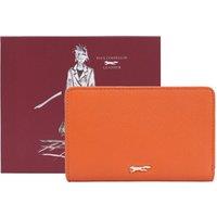 Paul Costelloe Women's Solidago Leather Purse in Orange