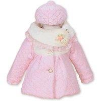 Cinda Girl's Pink Coat with Hat | Size: 2-3 Years