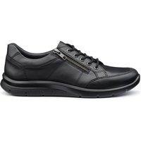 Hotter Men's Finn' Dual Fit Trainers in Black | Size: 7