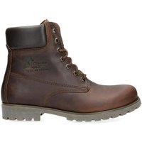 Panama Jack Men's Leather Waterproof Laces Hiking Ankle Chukka 03 C8 Boots in Brown | Size: 10