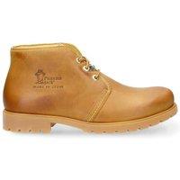 Panama Jack Men's Havana Joe C1 Waterproof Leather Lace Up Chukka Ankle Boots in Tan | Size: 9