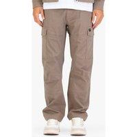 Luke 1977 Men's Relaxed Panama Cargo Trouser in Brown | Size: 32R