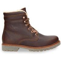 Panama Jack Men's Waterproof Leather P03 Aviator C23 Winter Ankle Boots in Brown | Size: 10