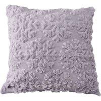 Living and Home Textured Fuzzy Decorative Throw Pillow in Grey | Size: 45 cm x 45 cm