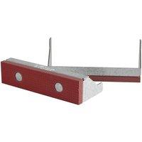 Irwin Record Vice Jaw Fibre Grips 150Mm (6In) in Red