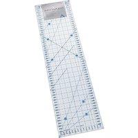Milward PWORK RULER 16X60CM - Rule: Patchwork: Metric: 16 x 60cm: 1 Piece in Clear | Size: 16X60 cm
