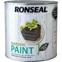 Ronseal Garden Paint Charcoal, Grey, 2.5 Litre RSLGPCG25L in Grey