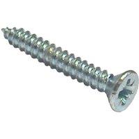 Forgefix Self-Tapping Screw Pozi Csk Zp 1/2In X 4 Box 200 in Silver