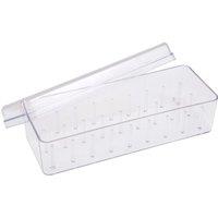 Milward THREAD BOX 27 SPOOL - 27 Spool Thread Organiser: 1 Piece in Clear