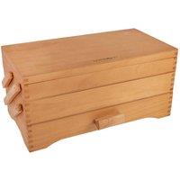 Milward CANTILEVER CRAFT BOX - Craft Box: Cantilever: Pine Wood in Natural