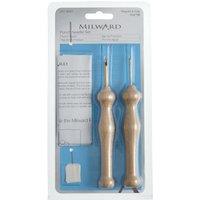 Milward P/NEEDLE SET SIZE 10 - Punch Needle Set: Size 10: Regular & Fine