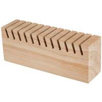 Milward WOODEN STAND - Display Stand: Wooden Block: 12 Slot