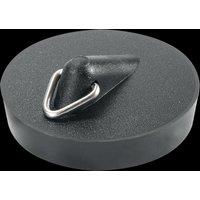 McAlpine BP4T Black PVC Plug 1" with triangle (for 1.5" waste)