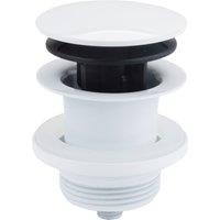 McAlpine 1.25" x 60mm Multi-Function Centre-Pin Basin Waste White