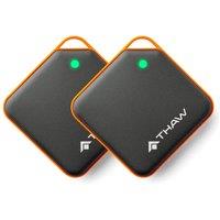 Thaw Dual Purpose Hand Warmers 2k Rechargeable in Black